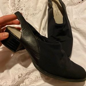 Leather Semi Pump Wedges Everlasting Comfort Brand Sz 9.5 W
